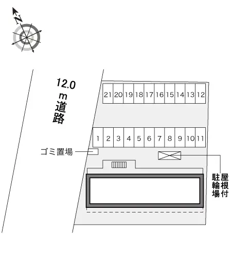 ★手数料０円★刈谷市矢場町４丁目　月極駐車場（LP）